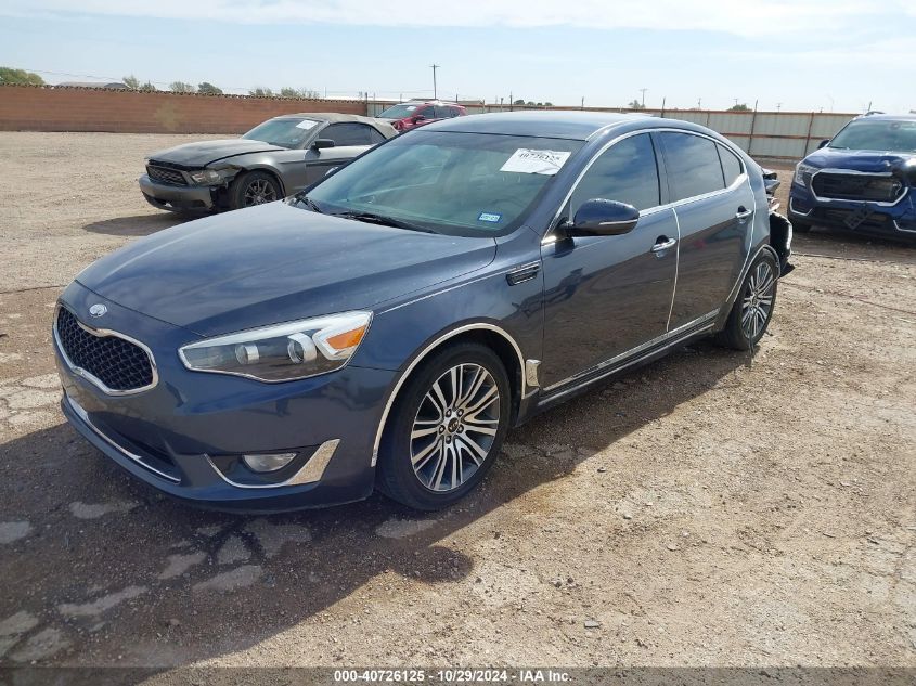 VIN KNALN4D70E5128128 2014 KIA CADENZA no.2