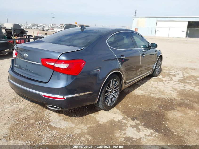 VIN KNALN4D70E5128128 2014 KIA CADENZA no.4