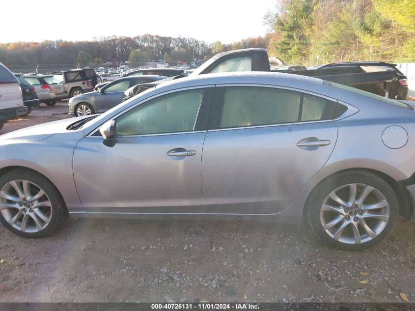 2014 Mazda Mazda6 I Touring VIN: JM1GJ1T65E1160796 Lot: 40726131