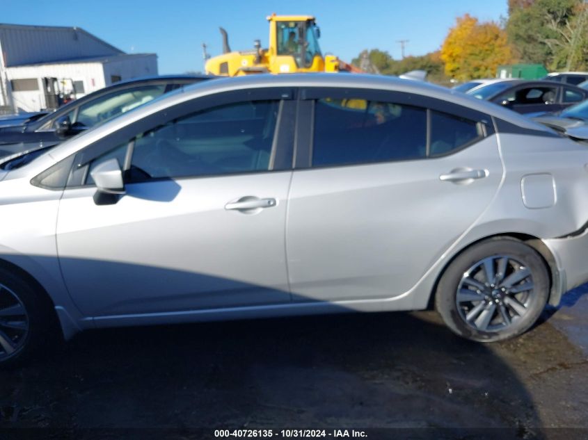 2022 Nissan Versa 1.6 Sv Xtronic Cvt VIN: 3N1CN8EV8NL839618 Lot: 40726135