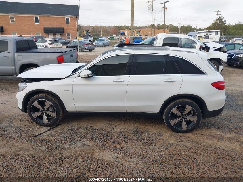 2019 Mercedes-Benz Glc 350E 4Matic VIN: WDC0G5EB8KF627199 Lot: 40726138