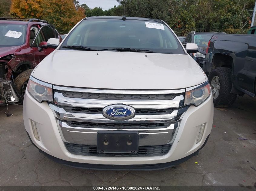 2013 Ford Edge Sel VIN: 2FMDK3JCXDBB49571 Lot: 40726146