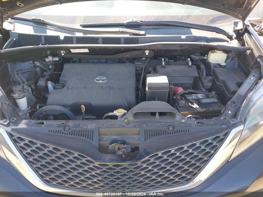 2016 Toyota Sienna Se 8 Passenger VIN: 5TDXK3DC6GS717637 Lot: 40726167