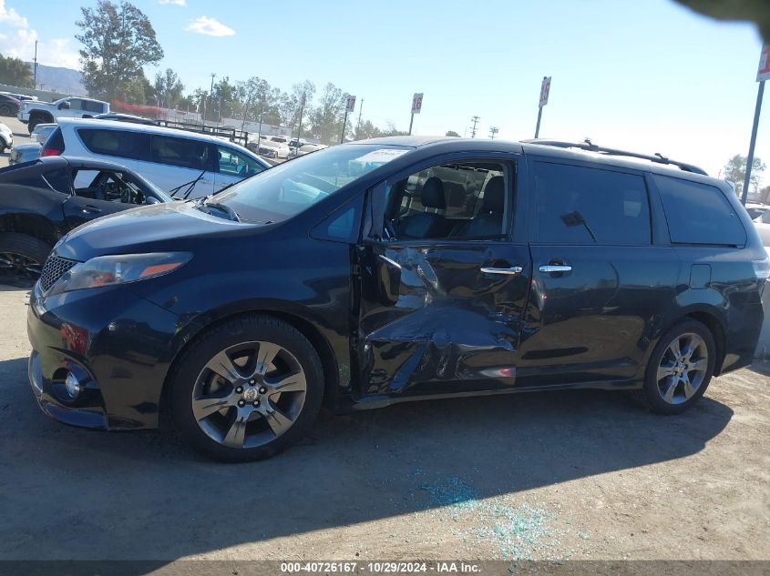 2016 Toyota Sienna Se 8 Passenger VIN: 5TDXK3DC6GS717637 Lot: 40726167