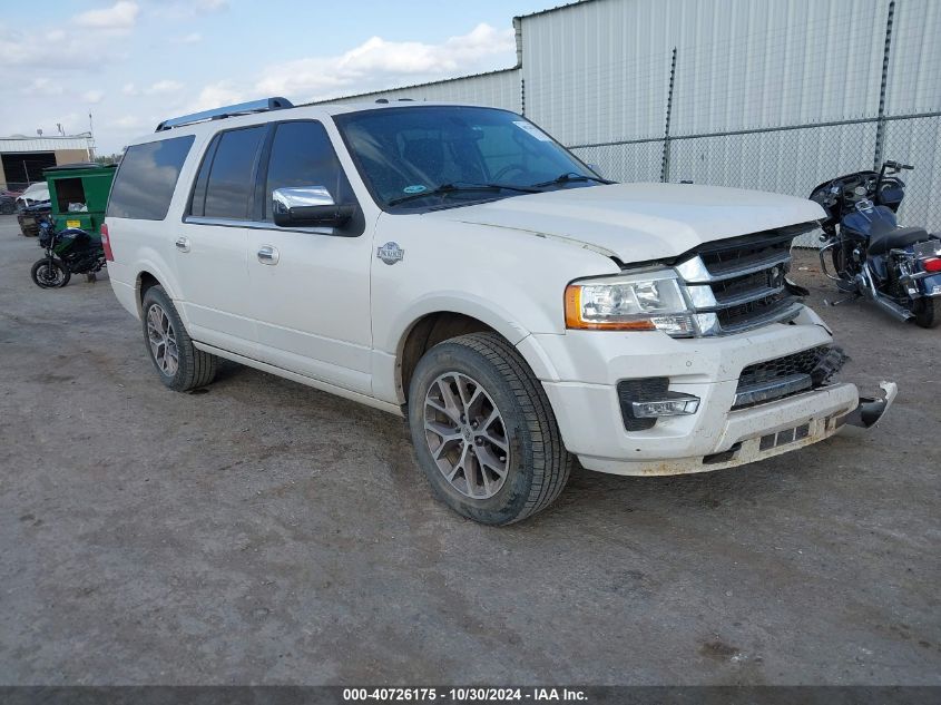 VIN 1FMJK1JT0HEA82612 2017 FORD EXPEDITION EL no.1