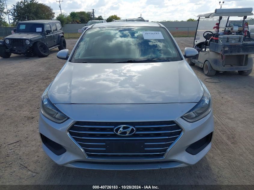 2019 Hyundai Accent Se VIN: 3KPC24A31KE069734 Lot: 40726183