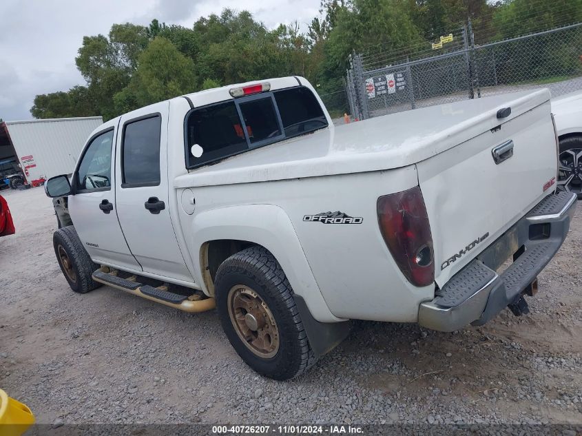 2004 GMC Canyon 1Sf Sle Z71 VIN: 1GTDS136748209602 Lot: 40726207