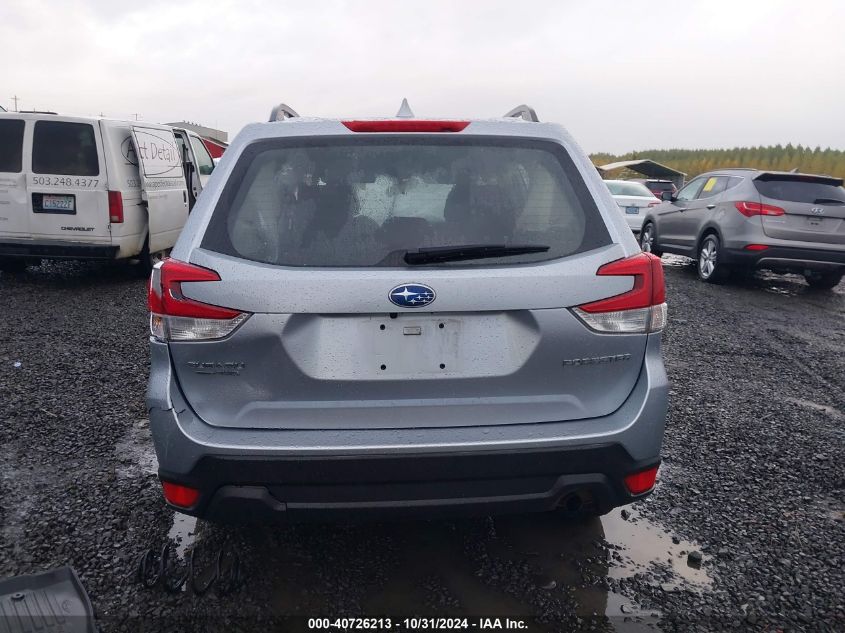 2019 Subaru Forester VIN: JF2SKACC6KH592766 Lot: 40726213