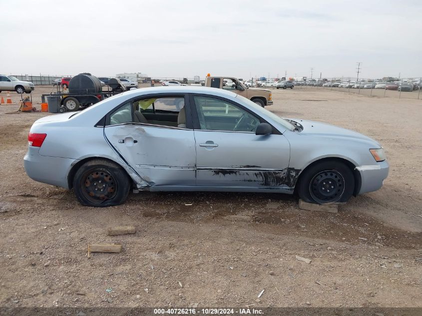 2008 Hyundai Sonata Gls VIN: 5NPET46C68H340211 Lot: 40726216