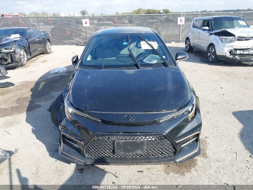 2022 Toyota Corolla Se Apex Edition VIN: 5YFS4MCE7NP135694 Lot: 40726220