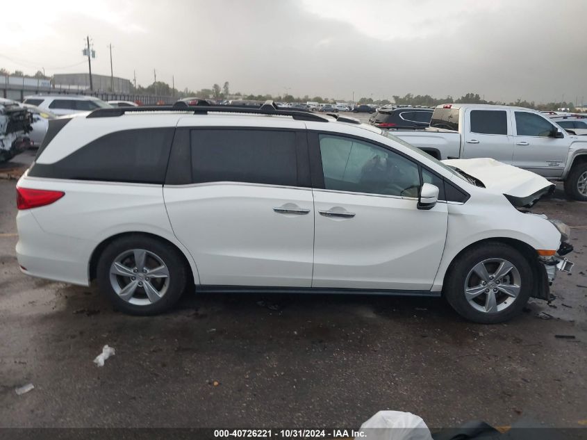 2018 Honda Odyssey Ex-L VIN: 5FNRL6H74JB055928 Lot: 40726221