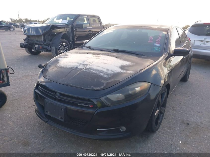 2014 Dodge Dart Sxt VIN: 1C3CDFBB0ED866370 Lot: 40726224