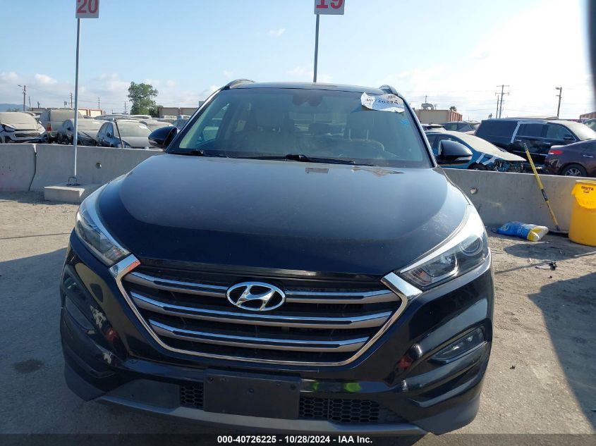 2016 Hyundai Tucson Limited VIN: KM8J33A2XGU260384 Lot: 40726225