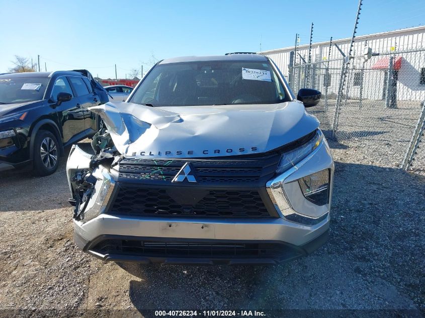 2022 Mitsubishi Eclipse Cross Le VIN: JA4ATVAA4NZ054141 Lot: 40726234