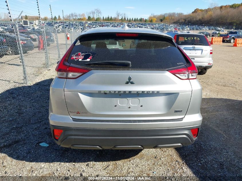 2022 Mitsubishi Eclipse Cross Le VIN: JA4ATVAA4NZ054141 Lot: 40726234