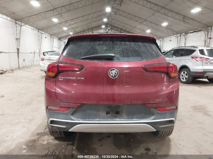 2021 Buick Encore Gx Awd Preferred VIN: KL4MMCSL2MB044214 Lot: 40726235