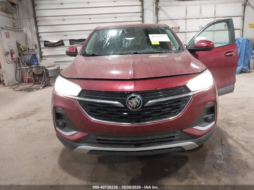 2021 Buick Encore Gx Awd Preferred VIN: KL4MMCSL2MB044214 Lot: 40726235