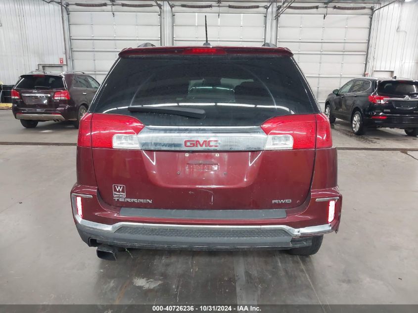 2017 GMC Terrain Sle-2 VIN: 2GKFLTEK0H6251511 Lot: 40726236