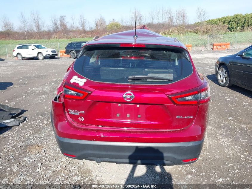 2020 Nissan Rogue Sport Sl Awd Xtronic Cvt VIN: JN1BJ1CW3LW387871 Lot: 40726248