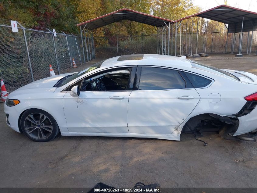 2019 FORD FUSION TITANIUM - 3FA6P0D91KR242397