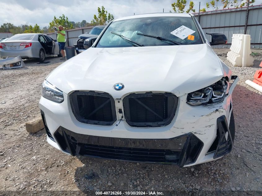 2022 BMW X4 M40I VIN: 5UX43DT0XN9K07072 Lot: 40726265