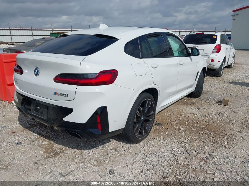 VIN 5UX43DT0XN9K07072 2022 BMW X4, M40I no.4