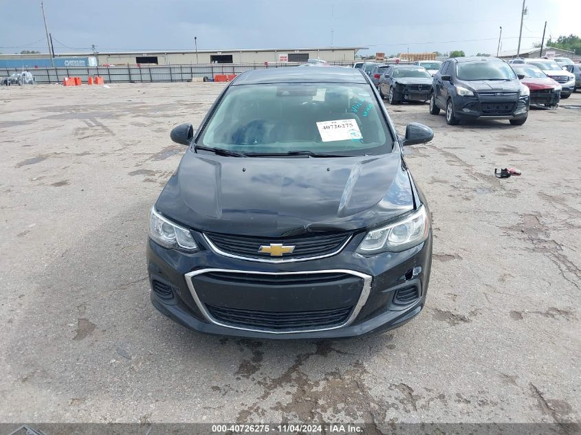 2020 Chevrolet Sonic VIN: 1G1JG6SB0L4130285 Lot: 40726275