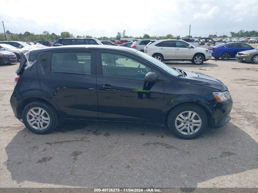 2020 Chevrolet Sonic VIN: 1G1JG6SB0L4130285 Lot: 40726275