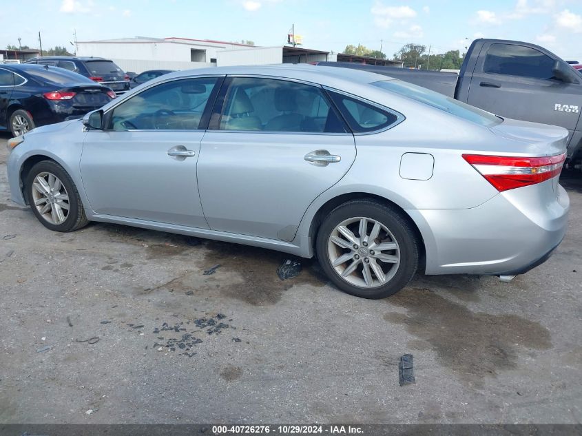 2014 Toyota Avalon Xle Premium VIN: 4T1BK1EB8EU090352 Lot: 40726276