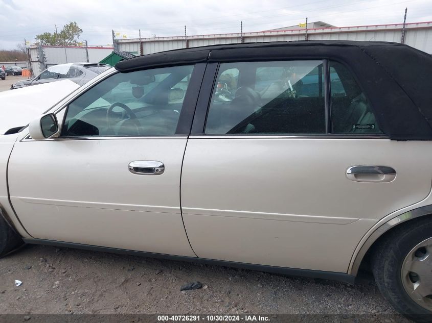 2002 Cadillac Deville Dhs VIN: 1G6KE54Y82U118108 Lot: 40726291