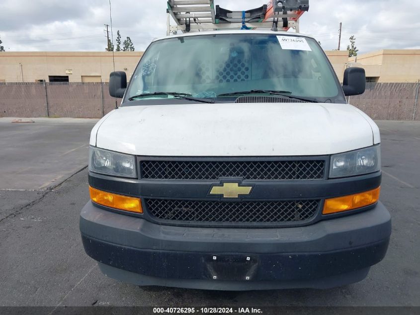 2021 Chevrolet Express Cargo Rwd 2500 Regular Wheelbase Wt VIN: 1GCWGAF7XM1162864 Lot: 40726295