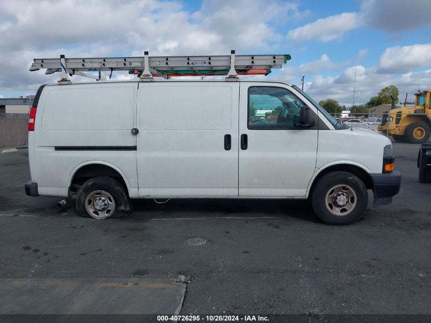 2021 Chevrolet Express Cargo Rwd 2500 Regular Wheelbase Wt VIN: 1GCWGAF7XM1162864 Lot: 40726295