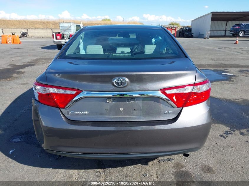 2015 Toyota Camry Le VIN: 4T4BF1FK1FR465380 Lot: 40726298