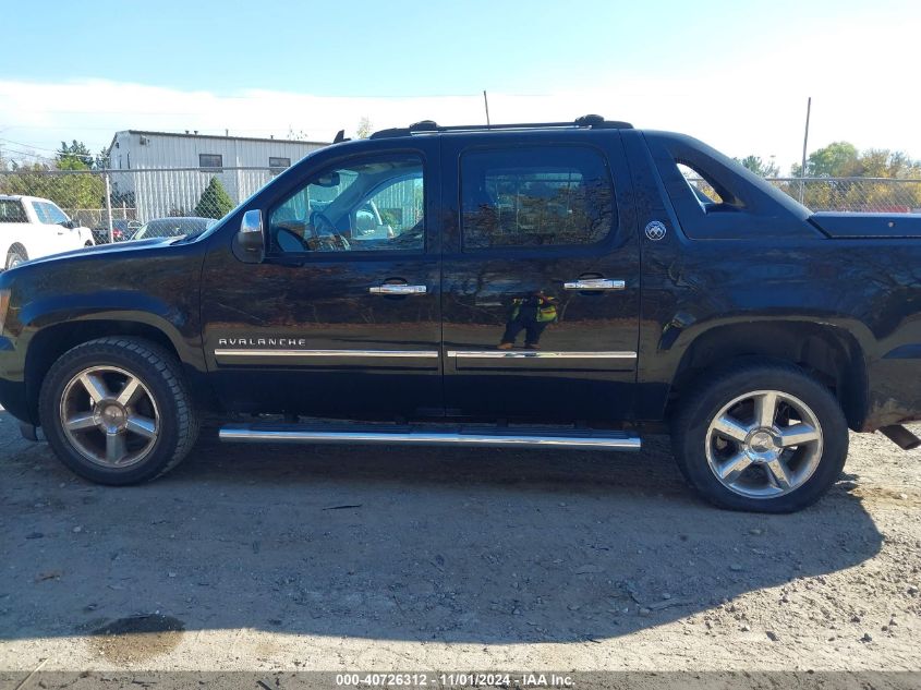 2013 Chevrolet Avalanche Lt VIN: 3GNTKFE72DG229742 Lot: 40726312