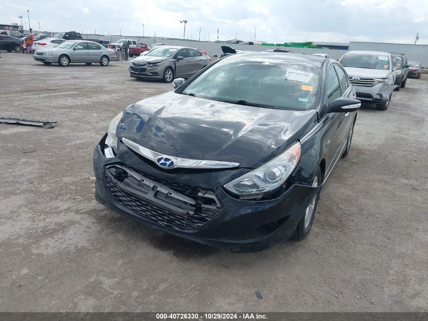 2013 Hyundai Sonata Hybrid VIN: KMHEC4A46DA065954 Lot: 40726330