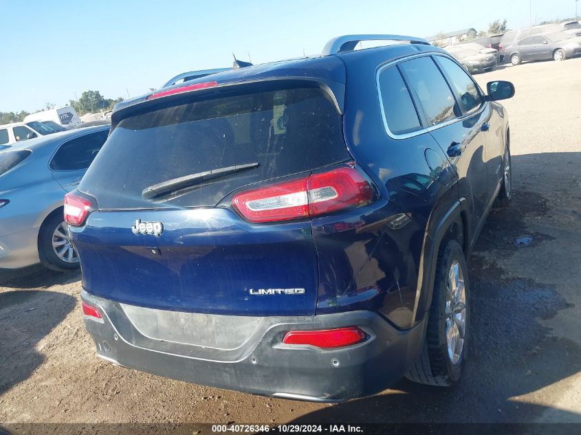 2016 Jeep Cherokee Limited VIN: 1C4PJLDB3GW237856 Lot: 40726346