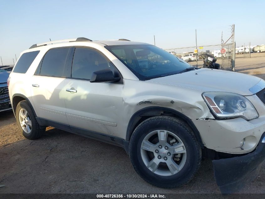 2011 GMC Acadia Sle VIN: 1GKKRPED5BJ240097 Lot: 40726356