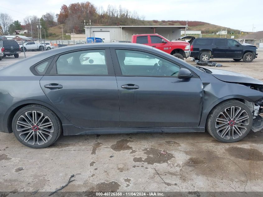 2022 Kia Forte Gt VIN: 3KPF44AC7NE494757 Lot: 40726358