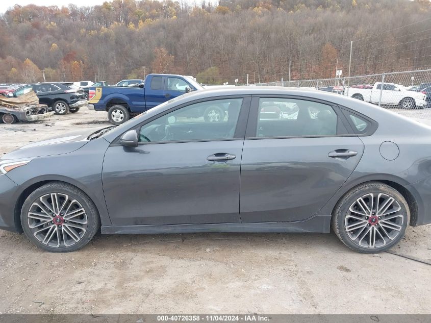 2022 Kia Forte Gt VIN: 3KPF44AC7NE494757 Lot: 40726358