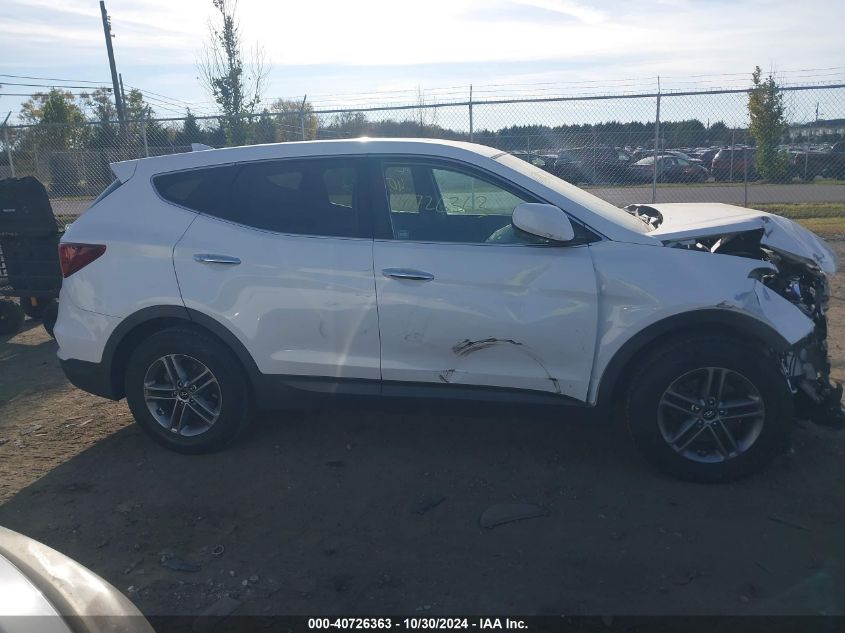 2017 Hyundai Santa Fe Sport 2.4L VIN: 5NMZTDLB6HH018520 Lot: 40726363