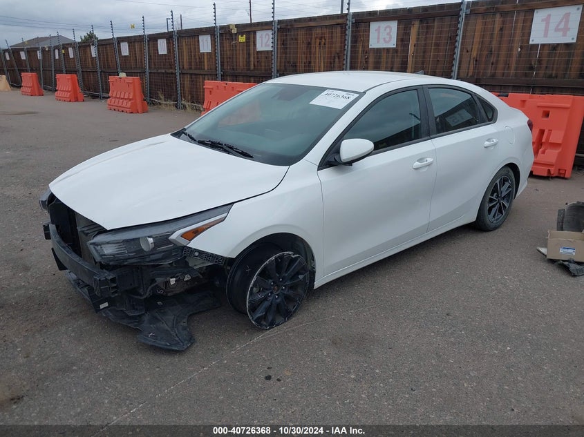 VIN 3KPF24ADXNE479152 2022 KIA FORTE LXS