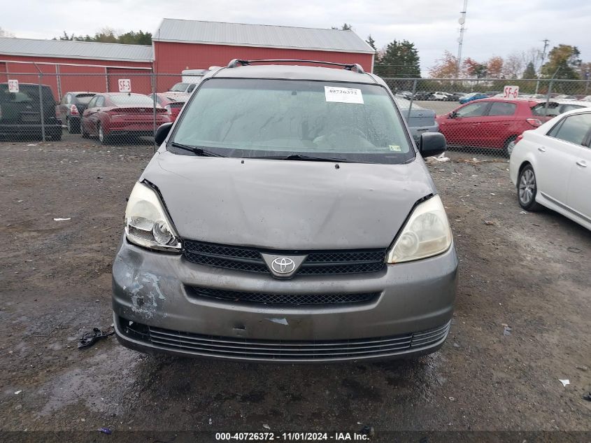 2005 Toyota Sienna Le VIN: 5TDZA23C95S333260 Lot: 40726372