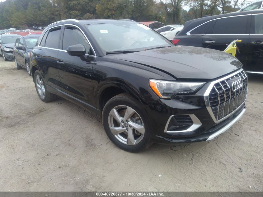 2020 AUDI Q3 PREMIUM 45 TFSI QUATTRO TIPTRONIC - WA1AECF33L1098376