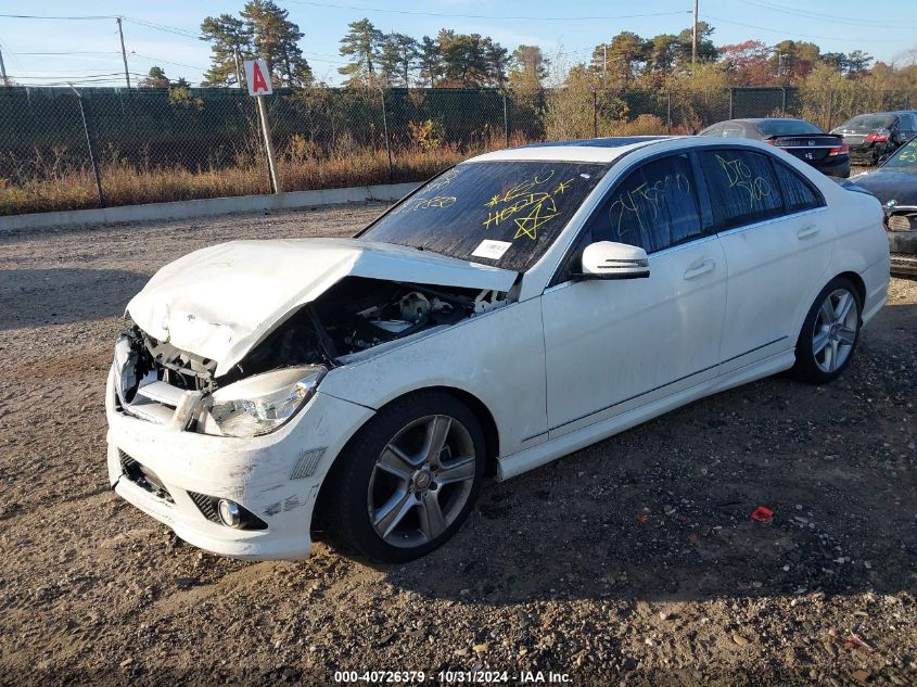 2010 Mercedes-Benz C 300 Luxury 4Matic/Sport 4Matic VIN: WDDGF8BB9AF436618 Lot: 40726379