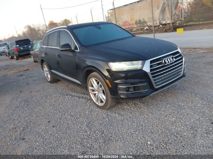 2018 Audi Q7 3.0T Premium VIN: WA1VAAF76JD041685 Lot: 40726400