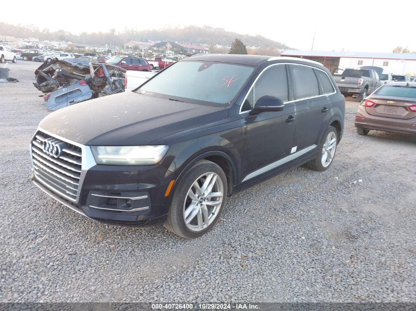 2018 Audi Q7 3.0T Premium VIN: WA1VAAF76JD041685 Lot: 40726400