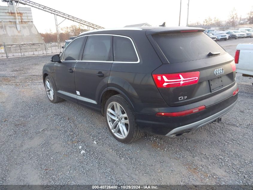 2018 Audi Q7 3.0T Premium VIN: WA1VAAF76JD041685 Lot: 40726400