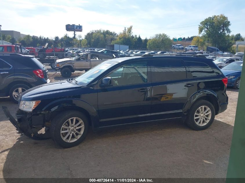 2017 Dodge Journey Sxt VIN: 3C4PDCBB6HT634592 Lot: 40726414