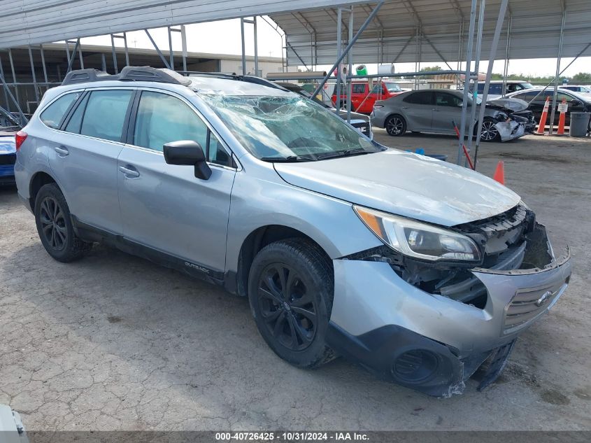 2017 Subaru Outback 2.5I VIN: 4S4BSAAC6H3323864 Lot: 40726425