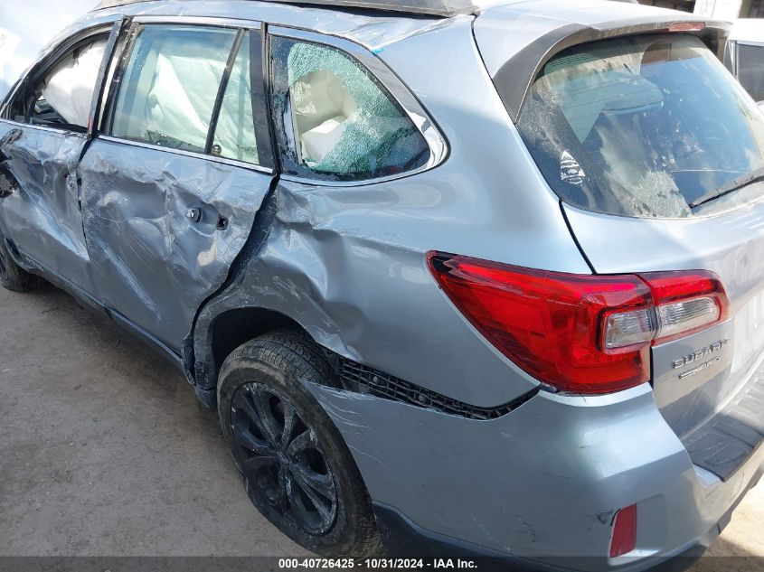 2017 Subaru Outback 2.5I VIN: 4S4BSAAC6H3323864 Lot: 40726425